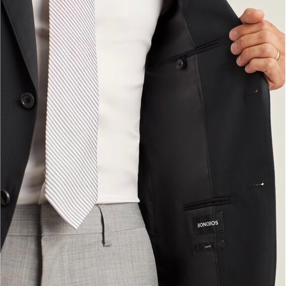 Bonobos Daily Grind Suit in Black - Picture 3 of 6